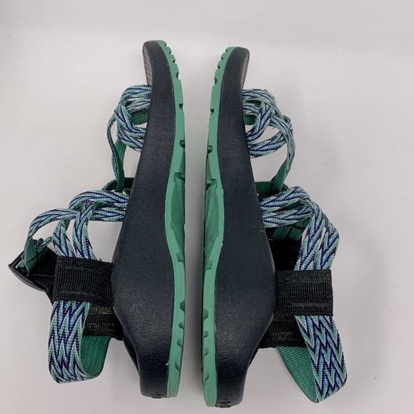 Chaco Green X2 Z Women's Sandals Size 5 - Picture 4 of 9